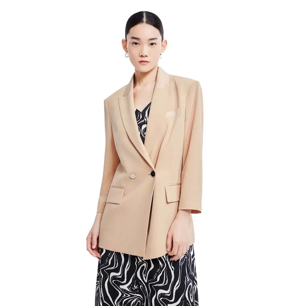 

Блейзер Lily Comfortable Acetate, бежевый