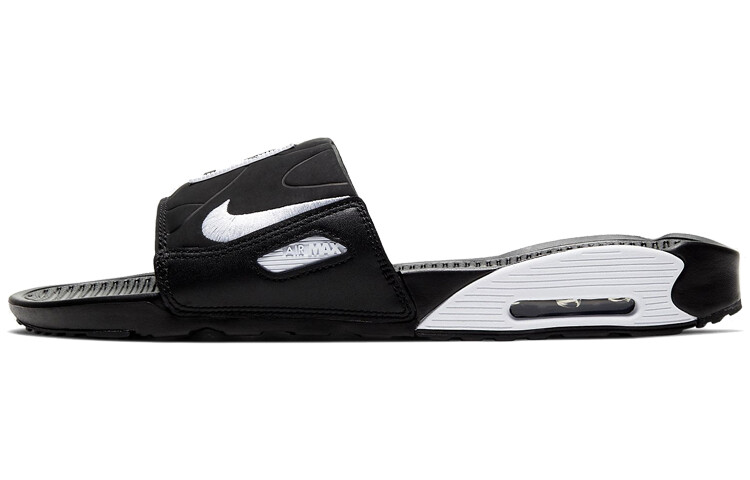 

Шлепанцы Nike Air Max 90 черный белый