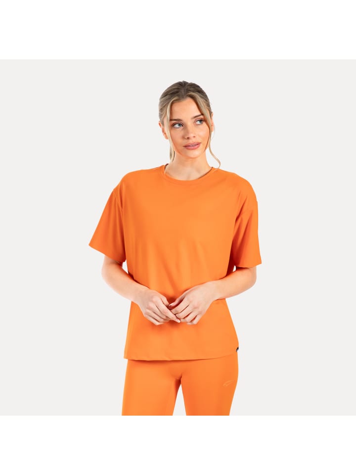 

Футболка Aurica оранжевого цвета SMILODOX, Оранжевый, Футболка Aurica оранжевого цвета SMILODOX