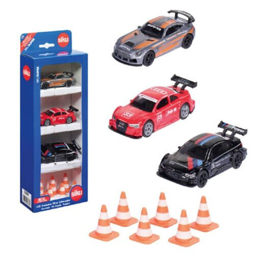 

SIKU 6331 Super-Gif Set Набор гоночных машин + конусы