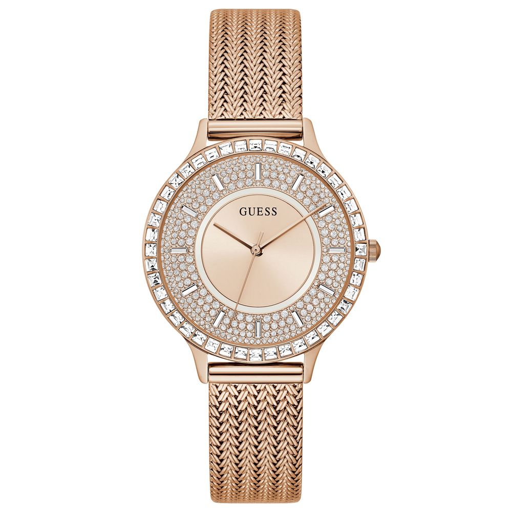 

Женские часы из розового золота GUESS