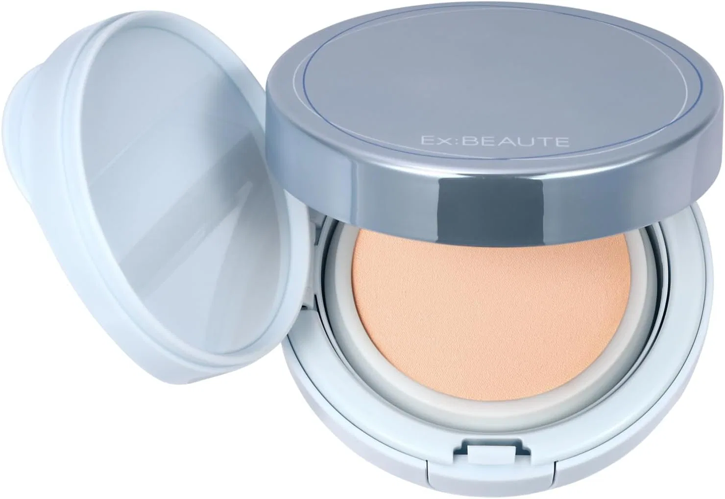 Тональный кушон SPF 50+ PA++++ Cool Shiny Skin, Ex:Beaute, 1 шт, Natural Clear Color