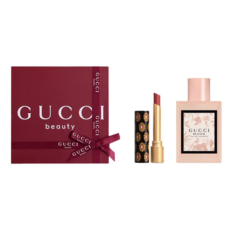 

GUCCI Floral Joy Velvet Mist набор помады и духов туалетная вода White Flower Neroli 50 мл+3,5 г