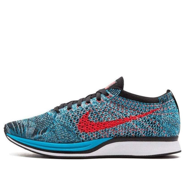 

Кроссовки flyknit racer Nike, зеленый