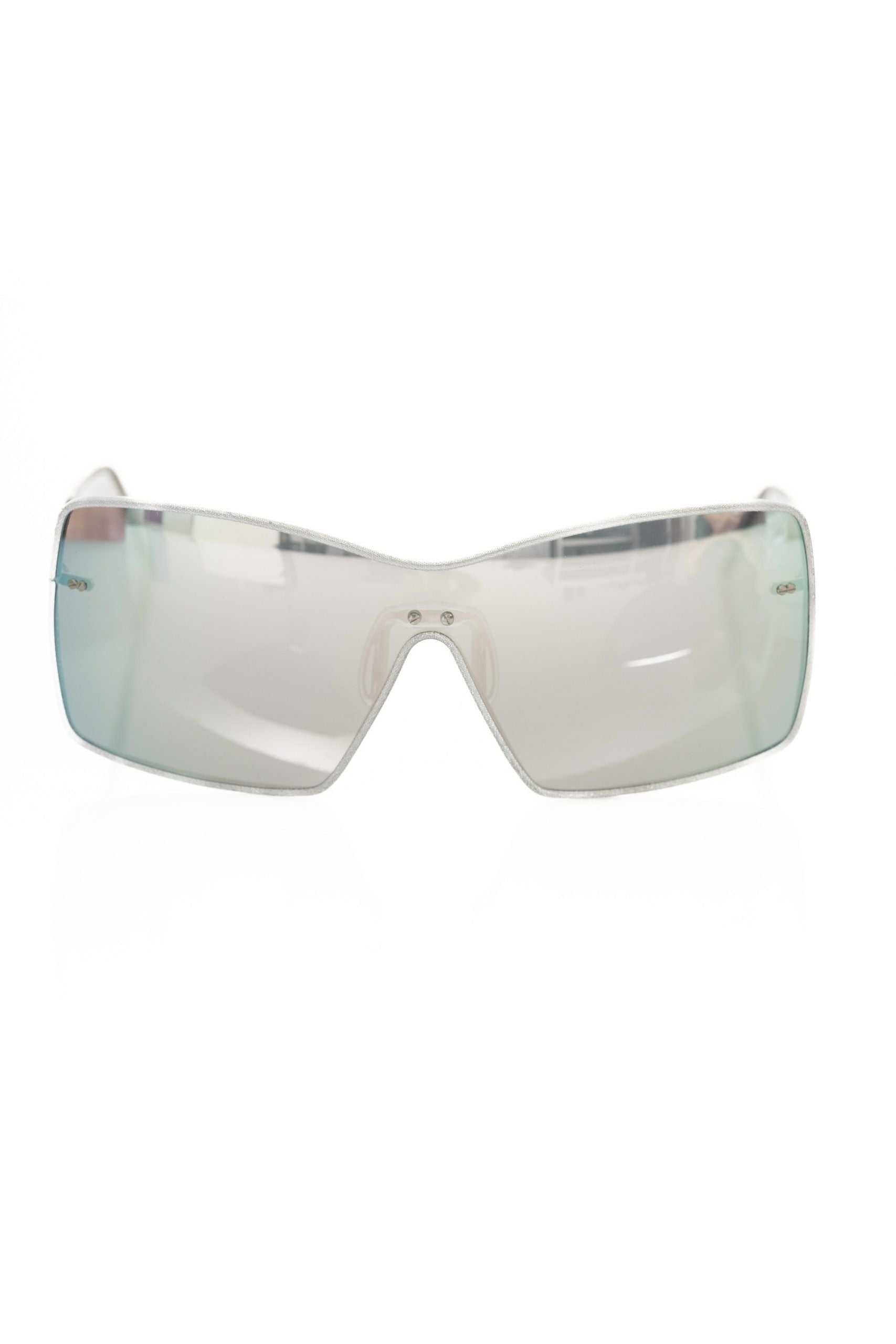 

Женские солнцезащитные очки Frankie Morello Sleek Shield, серебряный