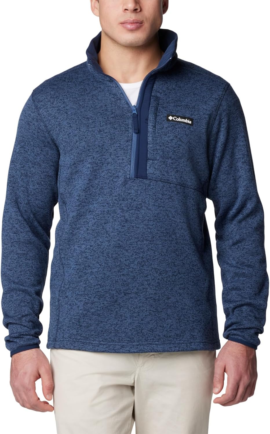 

Columbia мужская толстовка Sweater Weather Half Zip, Dark Mountain Heather