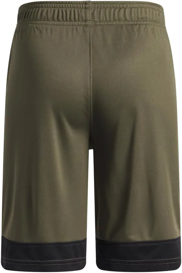 Детские шорты Under Armour с графическим принтом, (390) Marine Od Green/Khaki Base/Black — фото 2