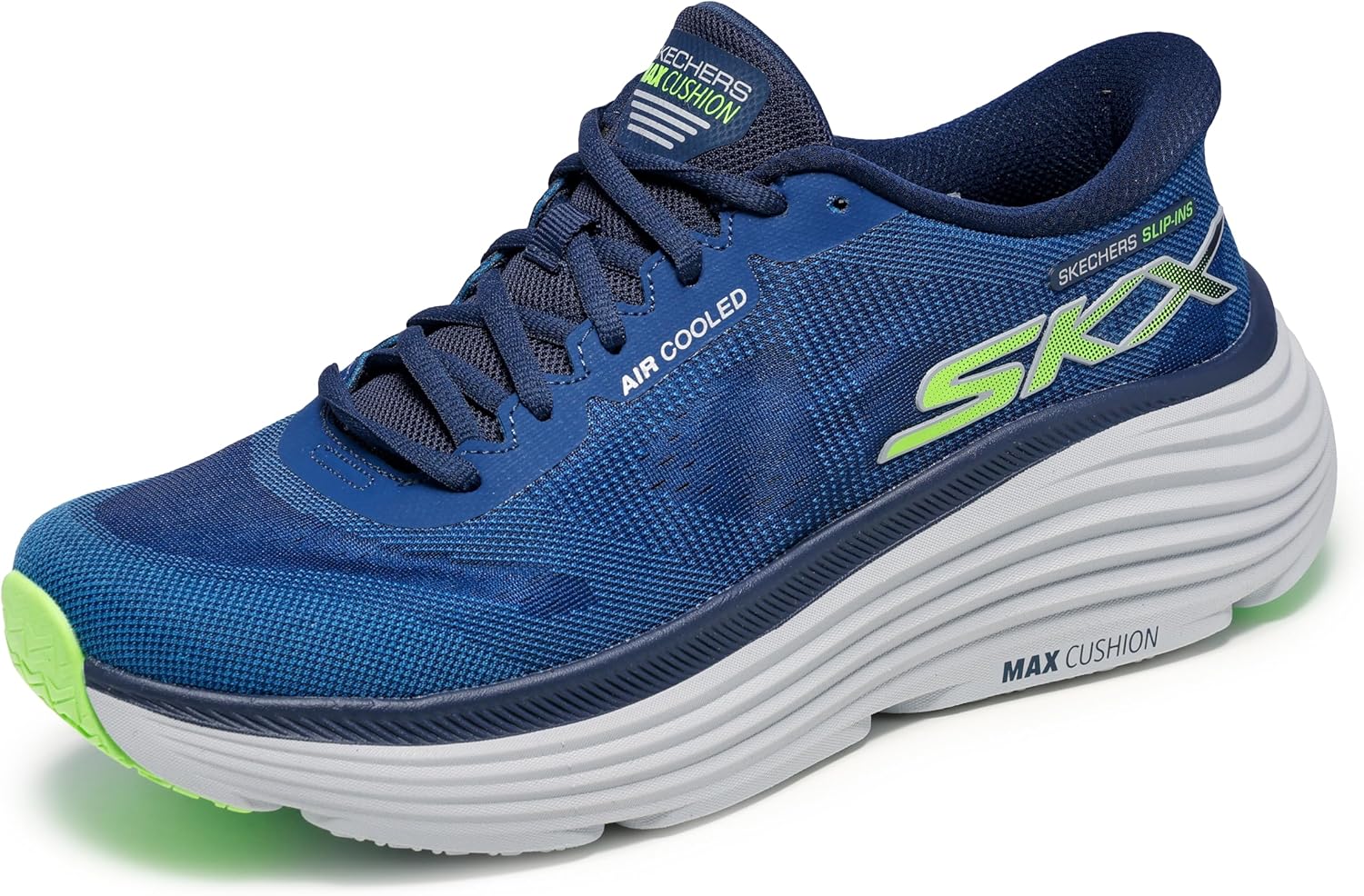 

Кроссовки Skechers для мужчин Hands Free Slip-ins Max Cushioning Endeavour - модель Exciton, темно-синий