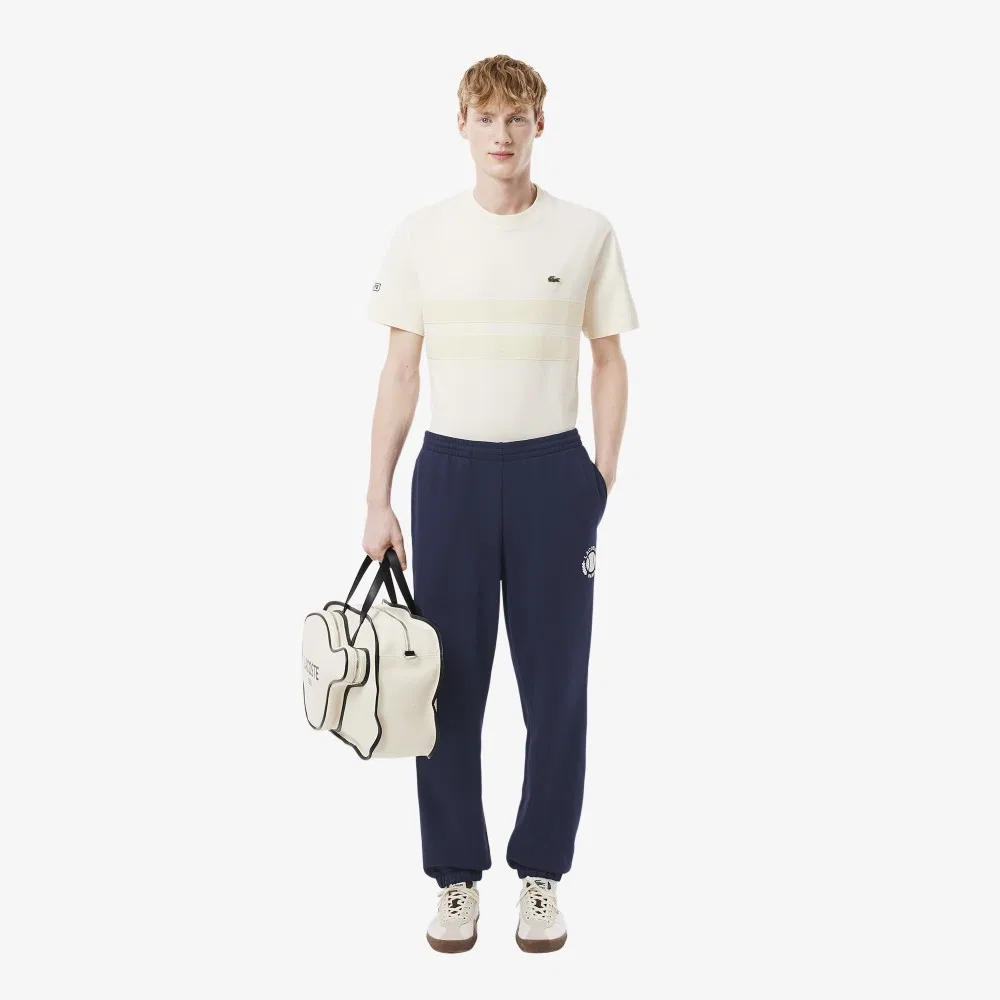 Мужские джоггеры Regular Fit Graphic тёмно-синие от Lacoste