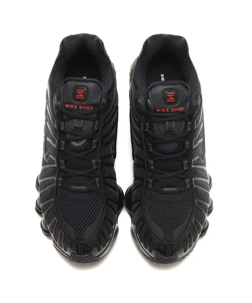 Унисекс кроссовки Nike Shox TL с амортизацией чёрные — фото 2