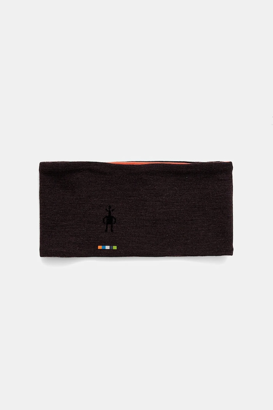

Двусторонняя повязка на голову из термомериносовой шерсти Smartwool, коричневый