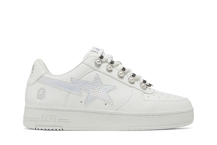 Кроссовки GOAT Exclusive Wmns Bapesta 'Pearl', белый