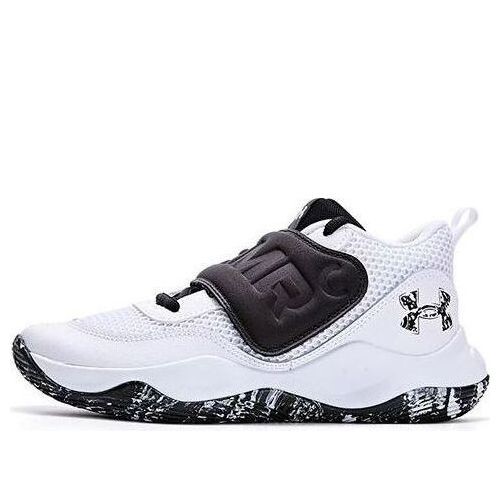

Кроссовки zone bb 2 'white black' Under Armour, белый