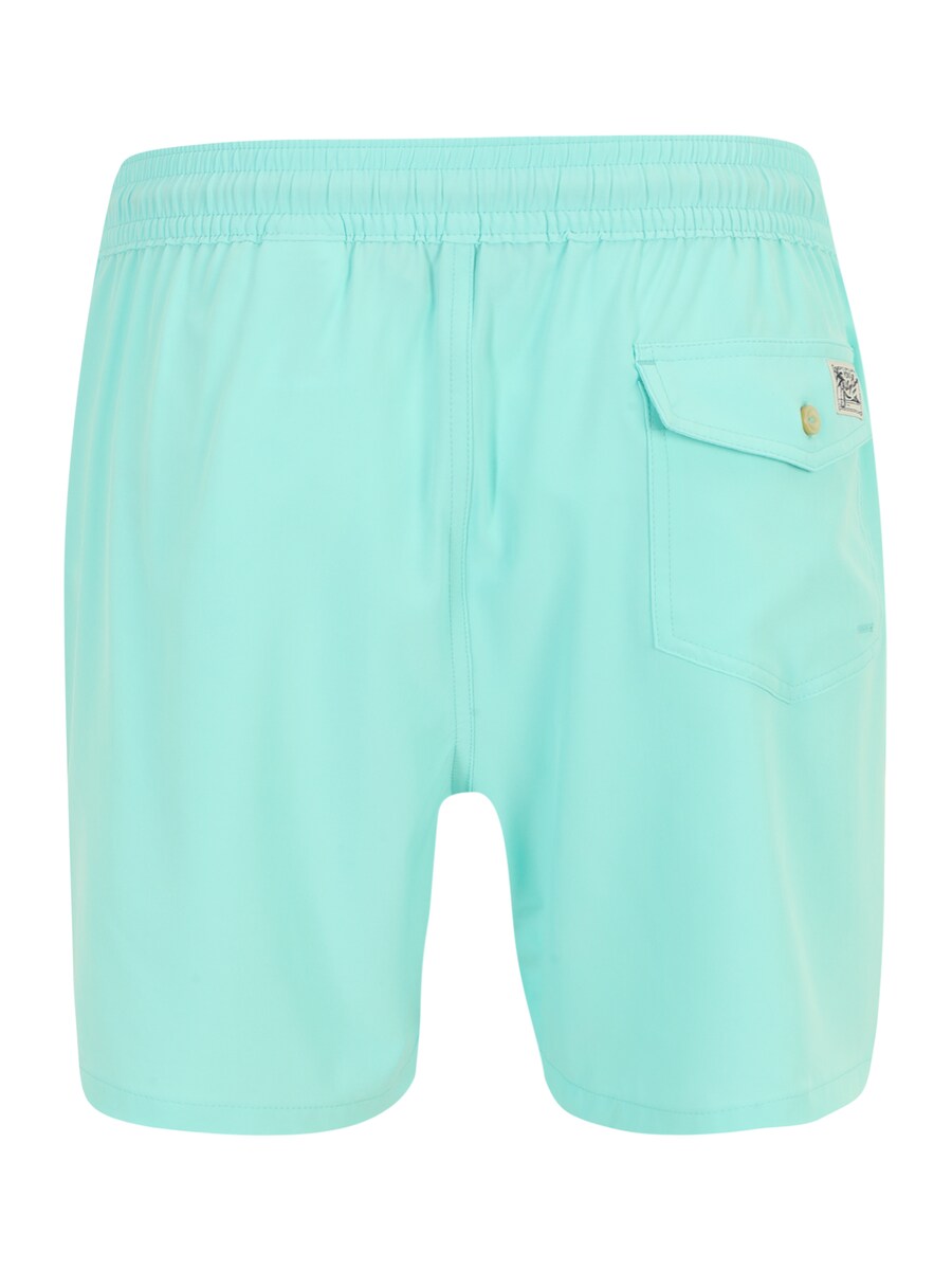 Шорты для серфинга Polo Ralph Lauren Traveler, цвет Aqua/Dark blue — фото 2