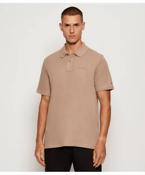 

Футболка поло Regular fit Tommy Jeans, бежевый