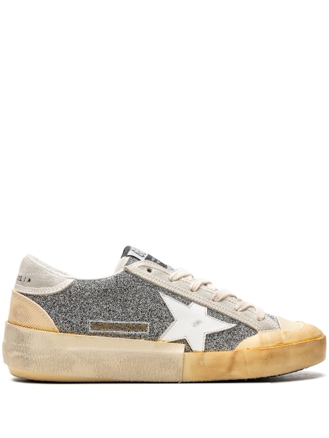 

Golden Goose кроссовки Super-Star "Silver/White/Ice Vanilla", серебристый