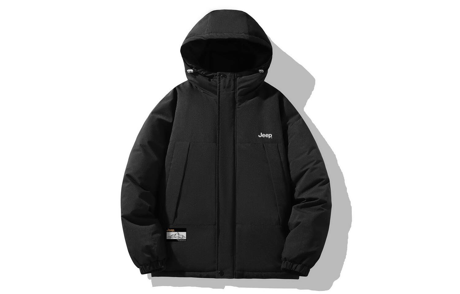 

Стеганая куртка унисекс Jeep, черный