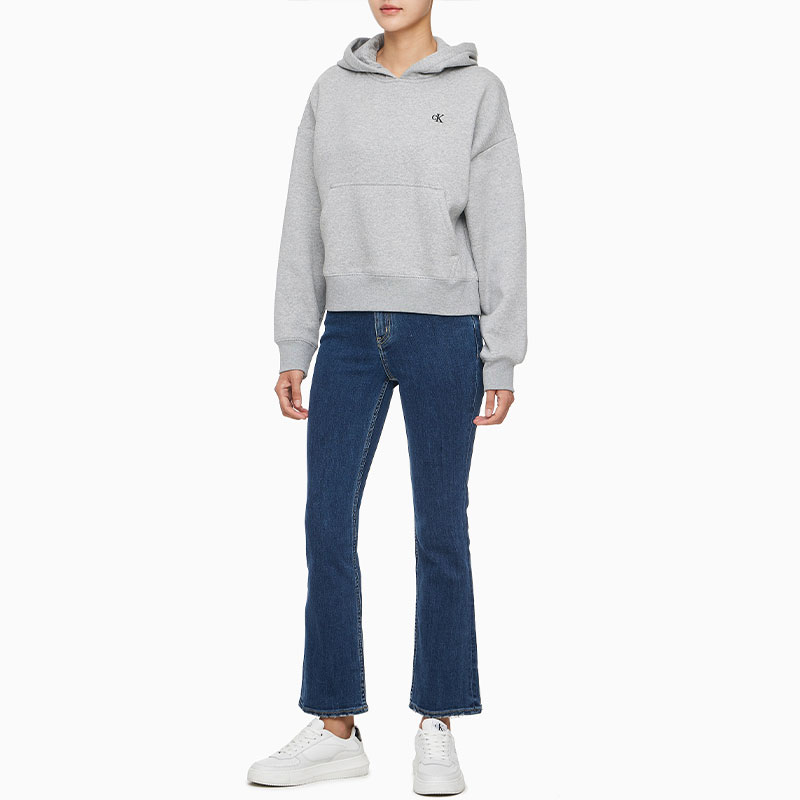 Свитшот CALVIN KLEIN женский серый — фото 4