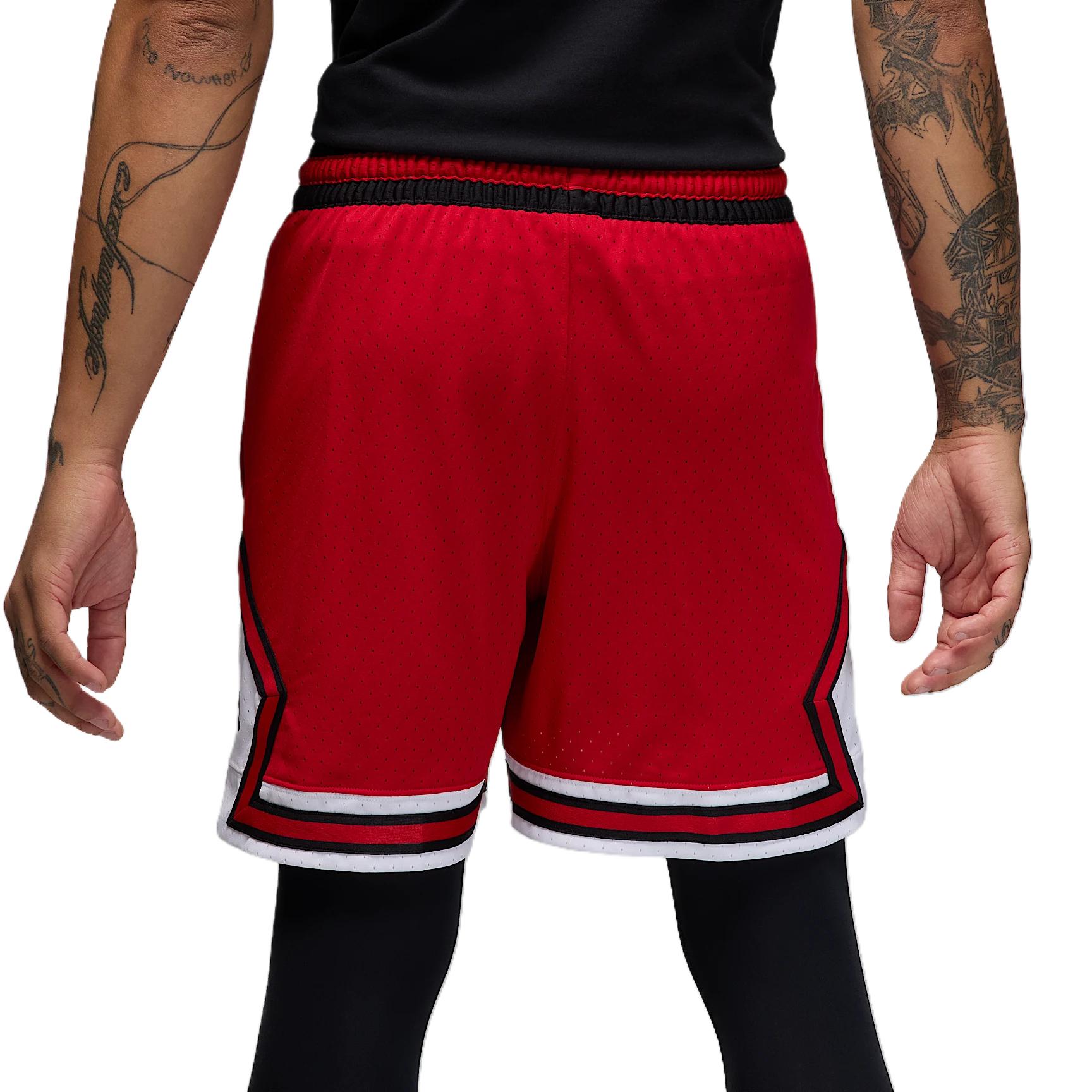 Спортивные мужские шорты Dri FIT Mesh Diamond Jordan, черный — фото 4