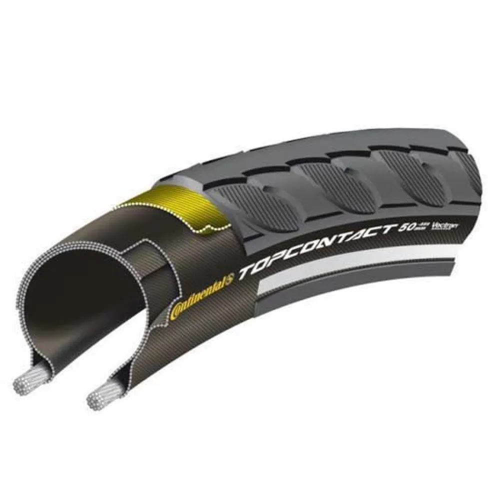 

Городская шина Continental Top Contact II Tubeless 700C x 42, черный
