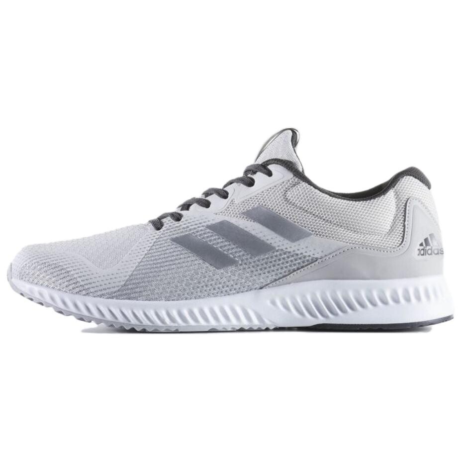 

Кроссовки Aerobounce мужские с низким верхом белый серый Adidas