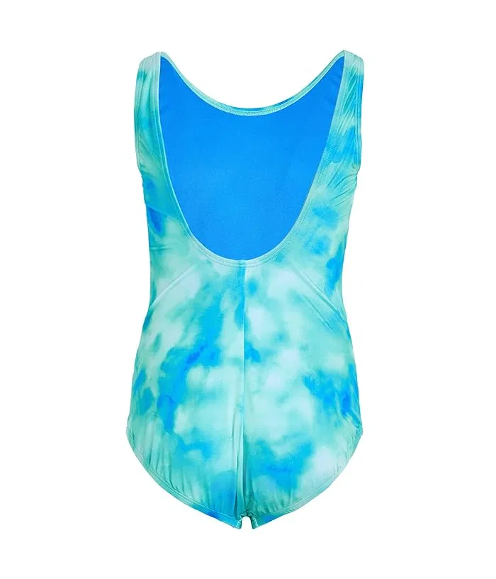 Купальник слитный Aquatic Awe U-Back Nike Kids, Bleached Turquoise — фото 2