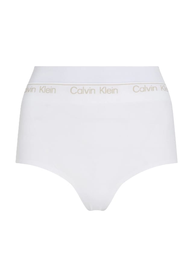

Трусы с утягивающей талией и логотипом на поясе Calvin Klein, белый