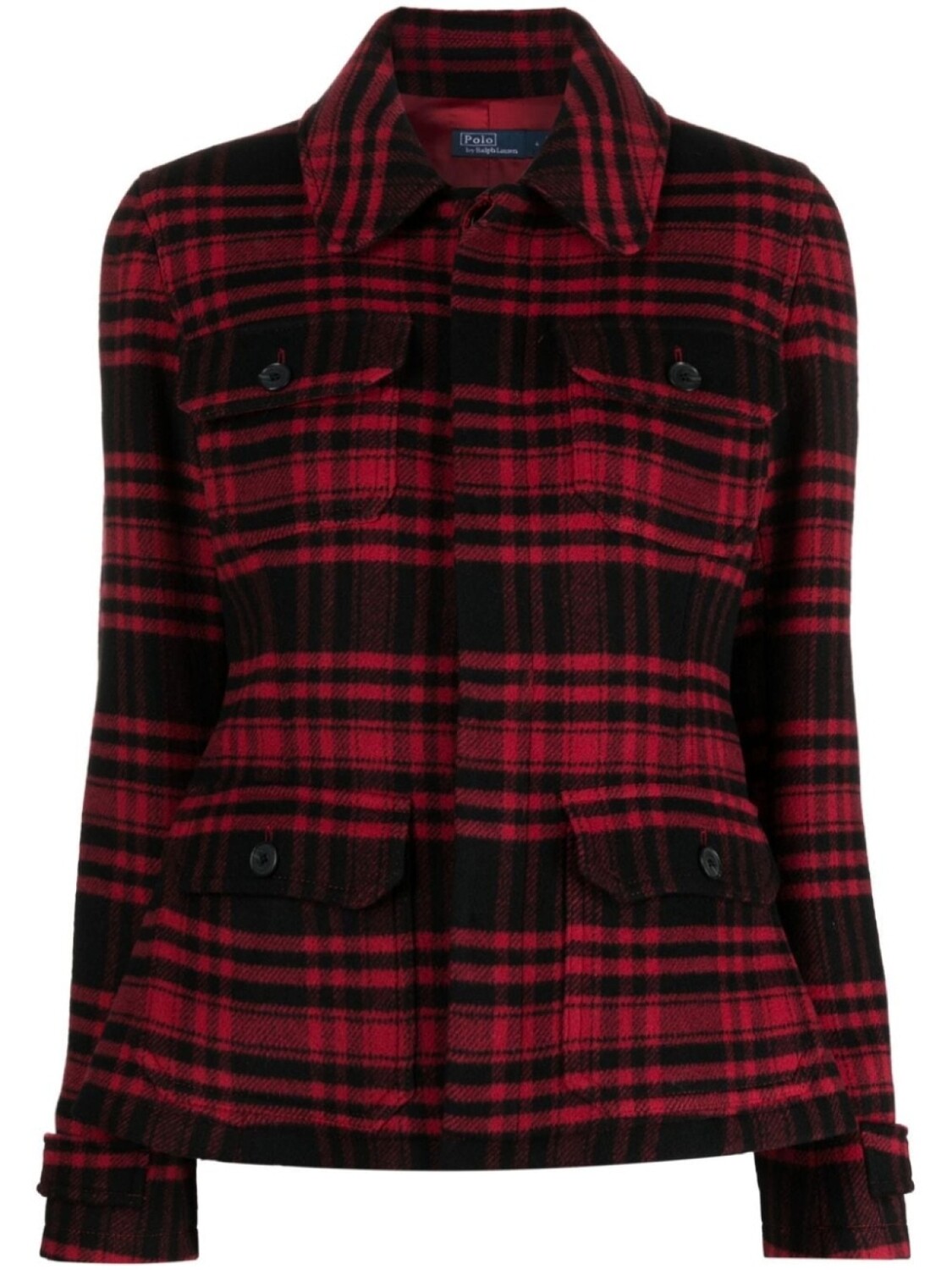 

Polo Ralph Lauren рубашка в клетку, черный