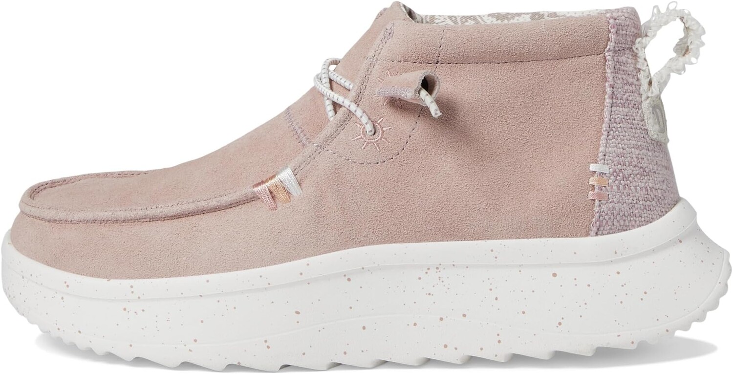 Ботинки Hey Dude Wendy Peak High Suede, цвет Blush — фото 4