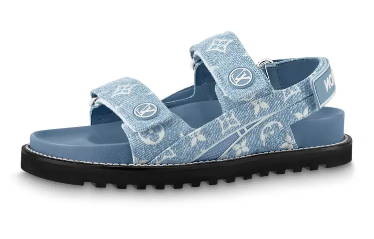 Сандалии женские Louis Vuitton Paseo Comfort, синий