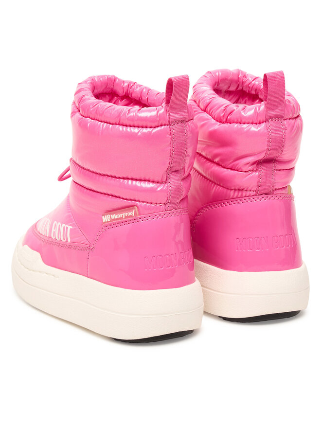 Зимние сапоги Jr Park Tube Mid Glitter Wp 80D3440110 Moon Boot, розовый — фото 3