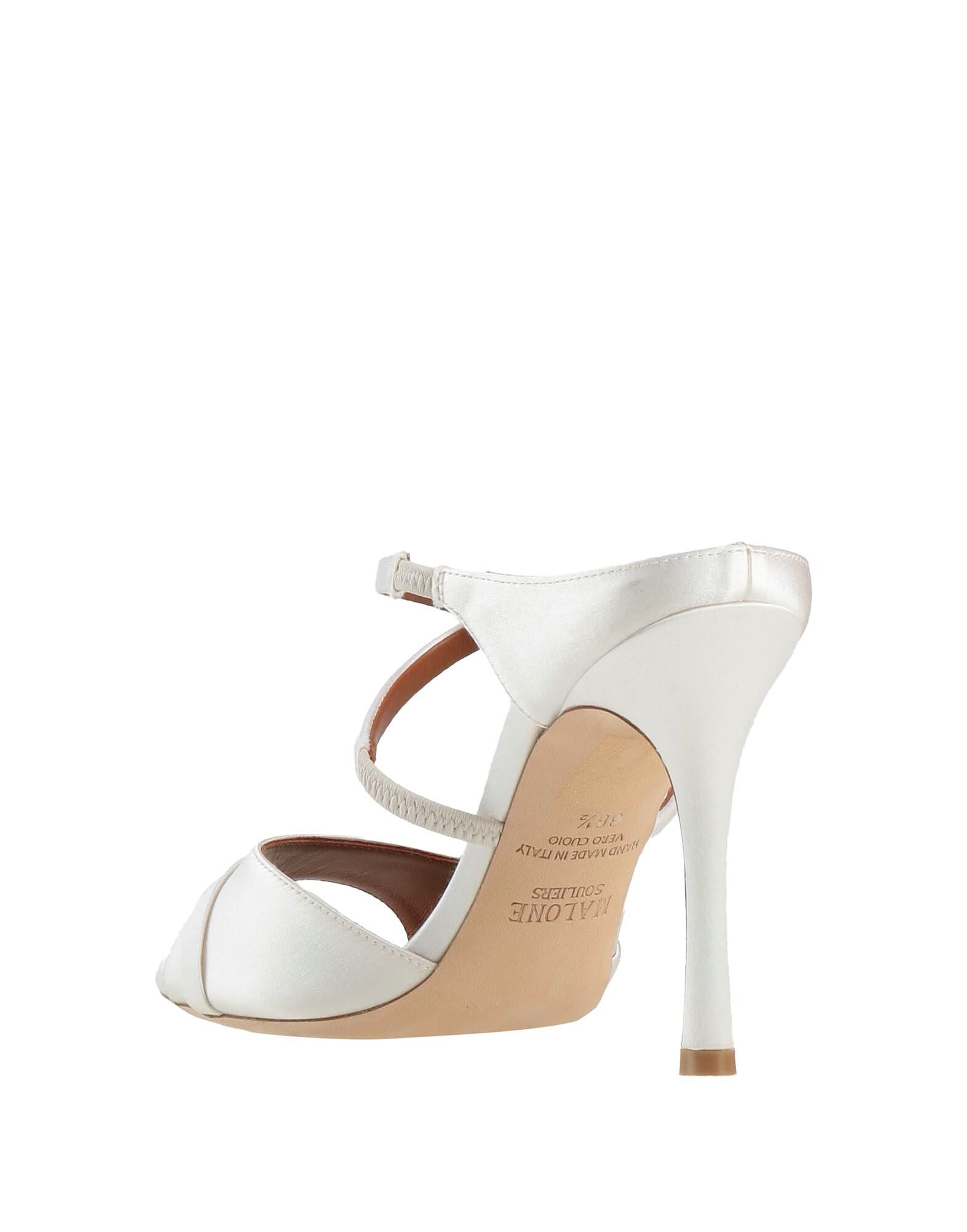 Сандалии Malone Souliers, айвори — фото 3