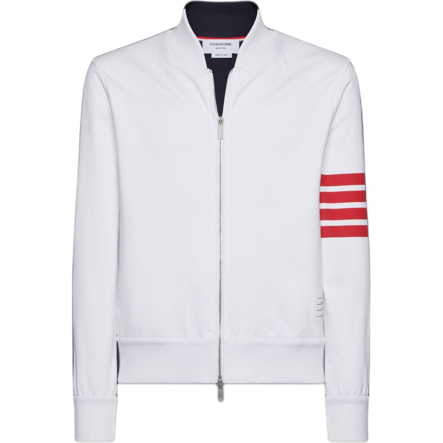 

THOM BROWNE Цветной бомбер, White