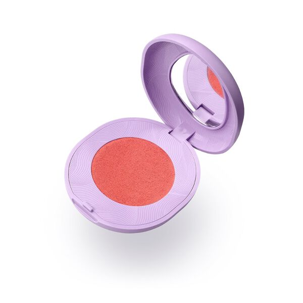 Кремовые компактные румяна 02 космический коралл, 5,5 г Kiko Milano Dreamphoria heavenly skin blush, цвет 02 cosmic coral — фото 3