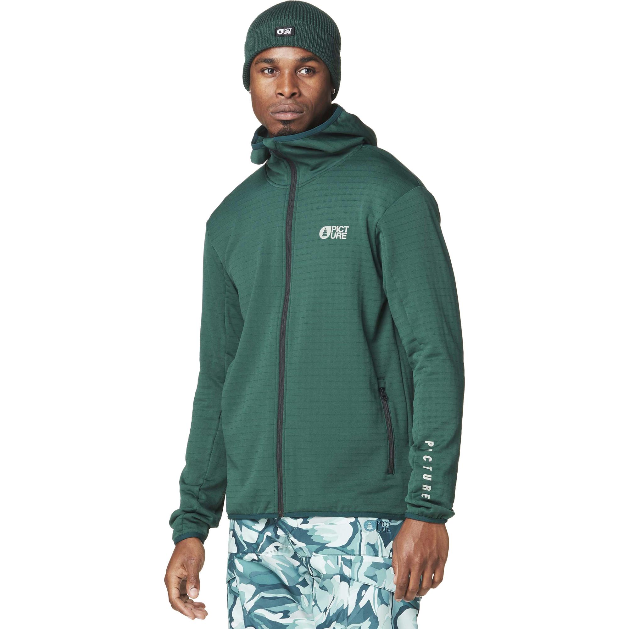 

Мужская флисовая куртка Bake Grid на молнии Picture Organic Clothing, Ponderosa Pine