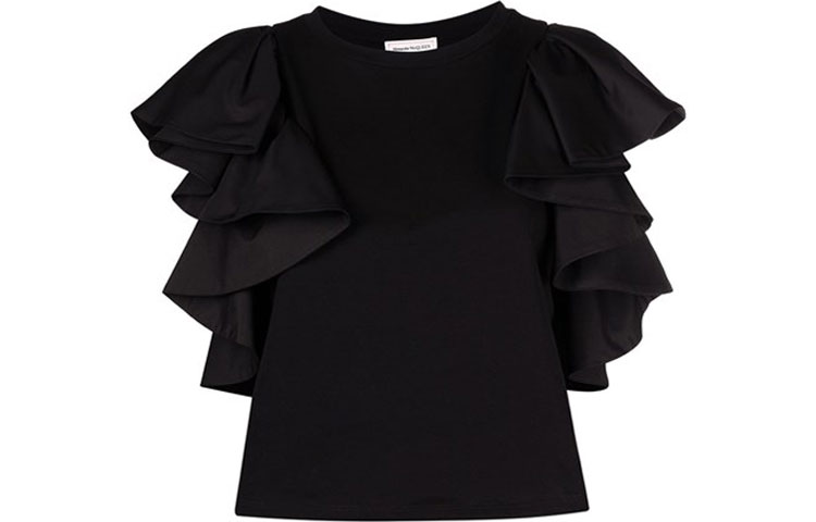 

Alexander McQueen Футболка женская, черный