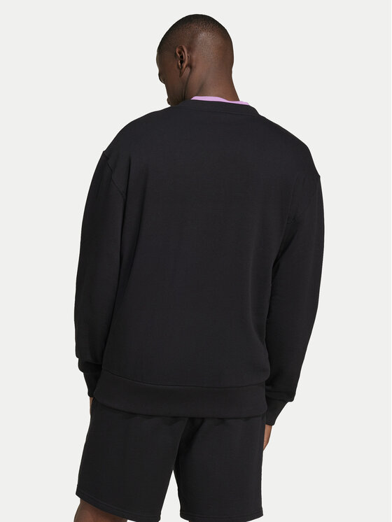 Свитшот loose fit ALL SZN French Terry IX1261 Adidas, черный — фото 3