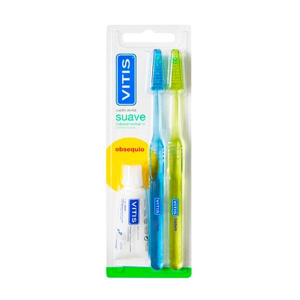 

Мягкая зубная щетка Duplo 2 шт Vitis