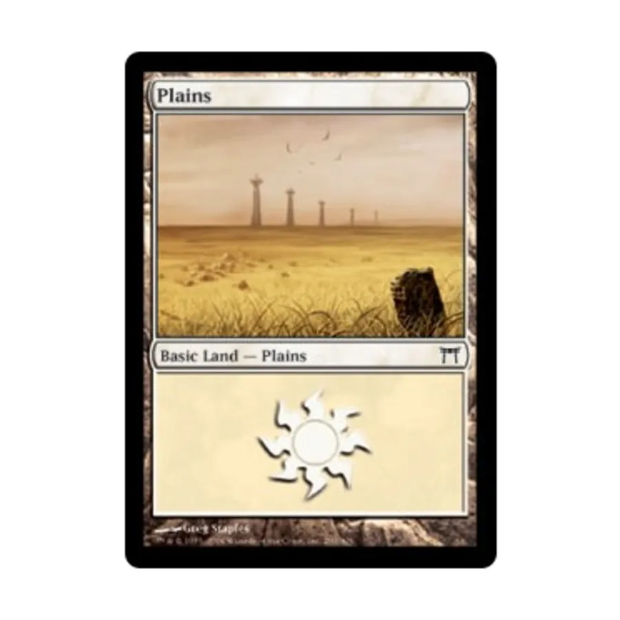 

CCG Plains #290 (C) (фольга), MTG - Champions of Kamigawa