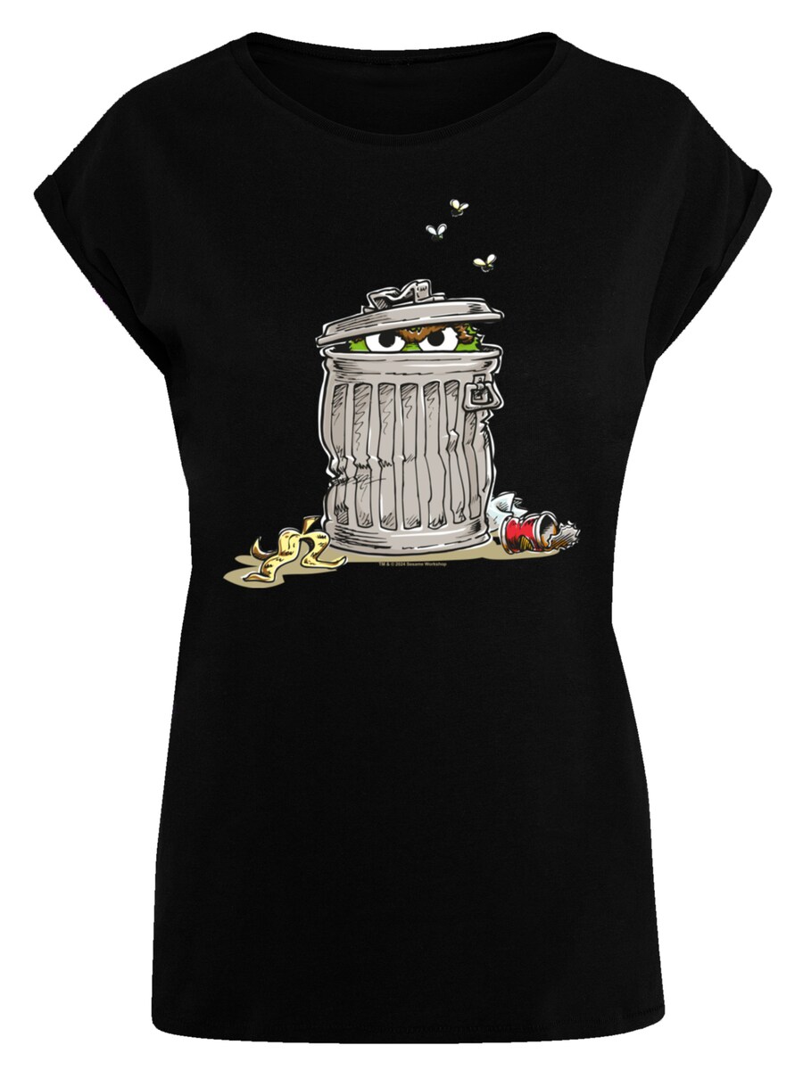 

Рубашка F4NT4STIC Sesame Street Oscar, черный