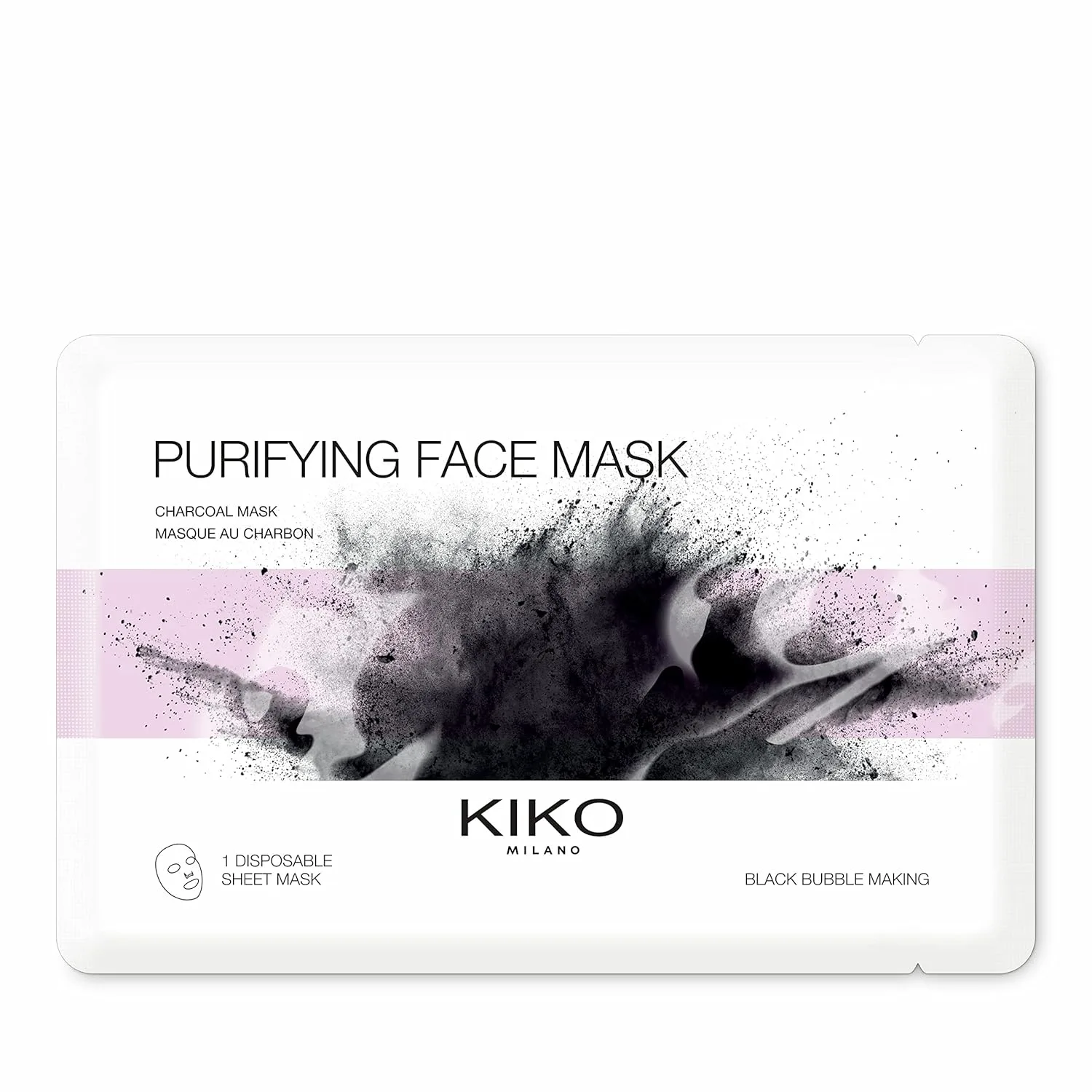 Маска для лица Kiko Milano — Очищающая | С добавлением растительного угля ( .), Charcoal