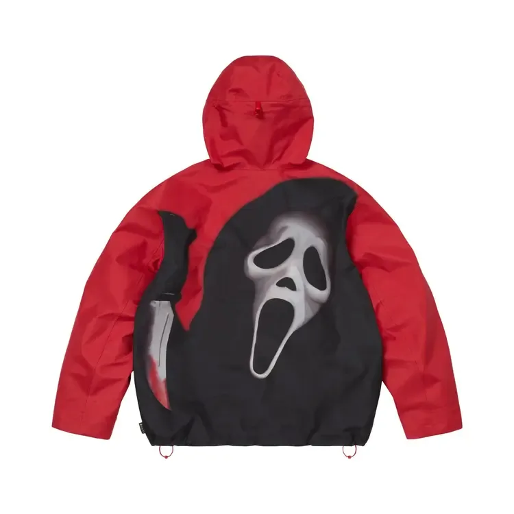 Куртка Supreme GORE-TEX Ghostface Shell Jacket 'Red' — фото 2