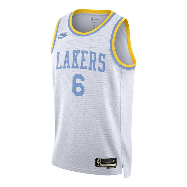 

Майка Nike x NBA Los Angeles Lakers Dri-FIT LeBron James Jersey 'White', белый