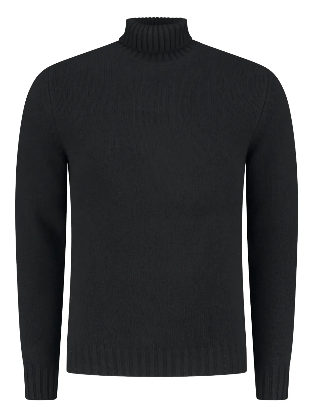 

Свитер с воротником-гольф Fedeli, черный