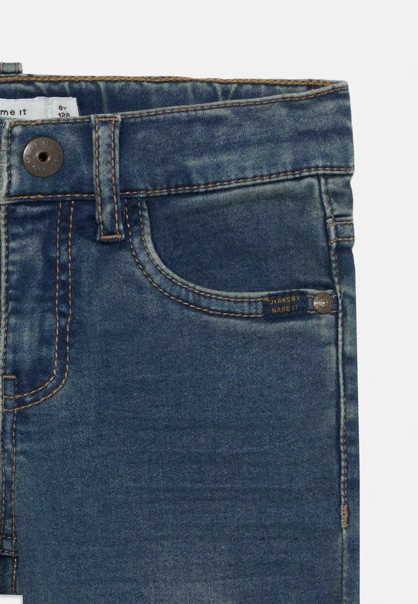 Джинсы nkmtheo зауженного кроя Name It, Vintage Dark Blue Denim — фото 3