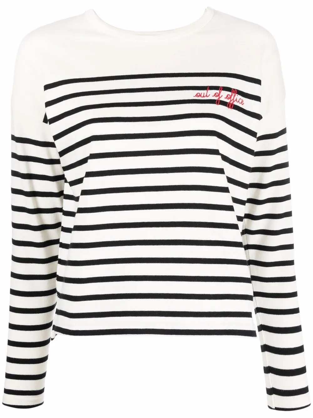 

Полосатый джемпер из органического хлопка Maison Labiche, нейтральный
