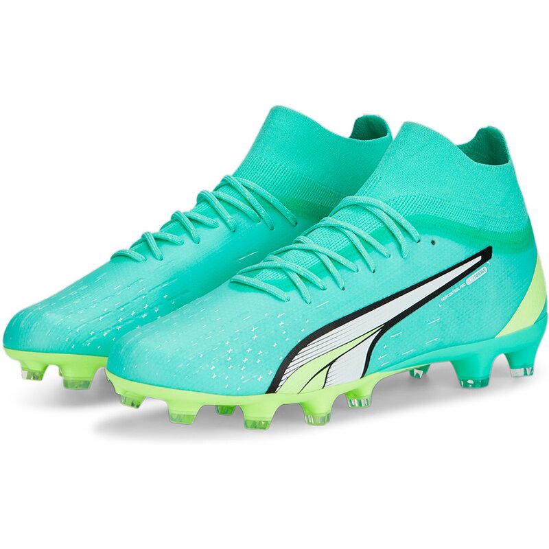 Футбольные бутсы для игры на траве Ultra Pro FG/AG Puma, белый — фото 4