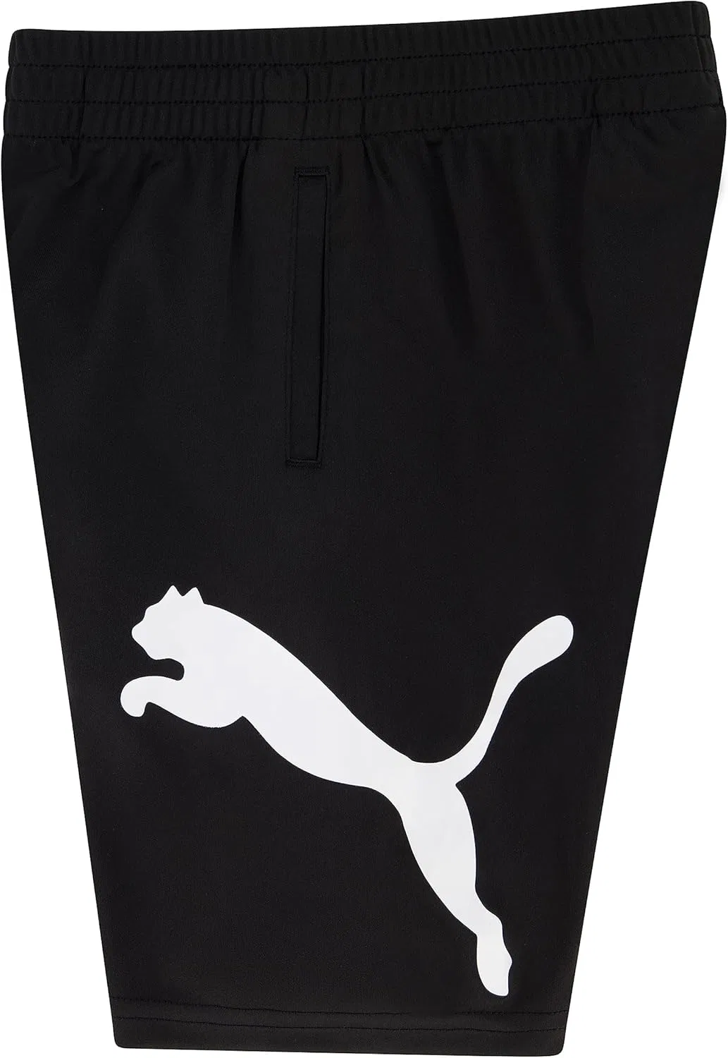 Шорты спортивные PUMA, мальчиковые, черные/белые — фото 4