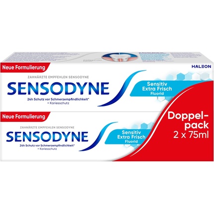 

Зубная паста Sensitive Extra Fresh - ежедневная защита Sensodyne