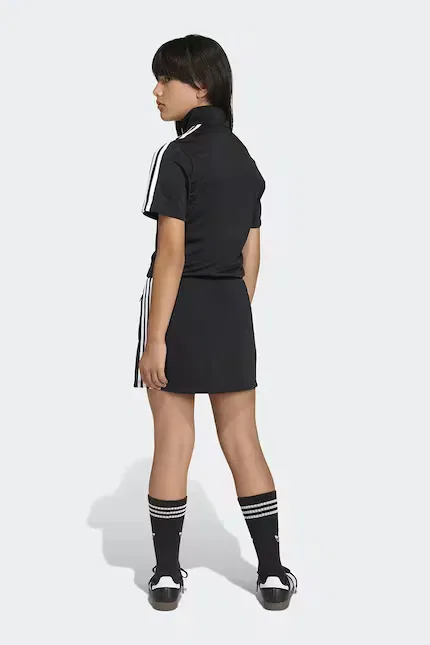 Платье детское с принтом Adidas Originals, черный — фото 3